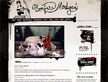 Tablet Screenshot of bonfiremadigan.com